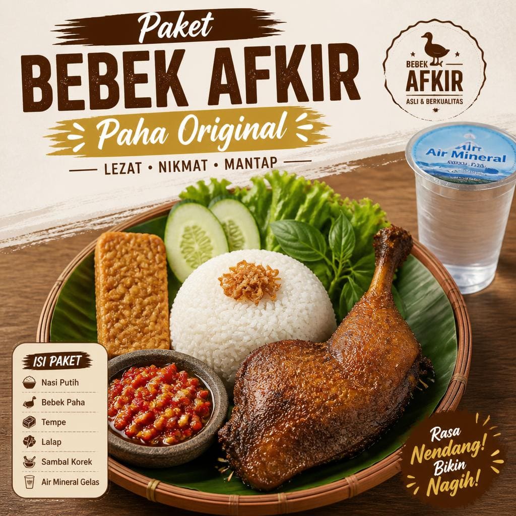 Paket Bebek Afkir Paha Original